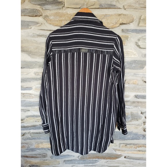 Isabel Marant Striped Buttoned Shirt, Long Size 34 - Picture 7 of 7